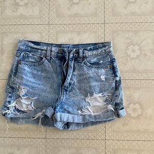 American Eagle Distressed Jean Shorts - 4